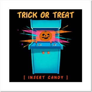 Trick or Treat Insert Candy Posters and Art